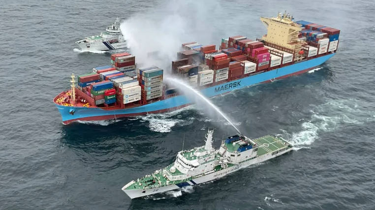 马士基法兰克福轮（Maersk Frankfurt）宣布共同海损