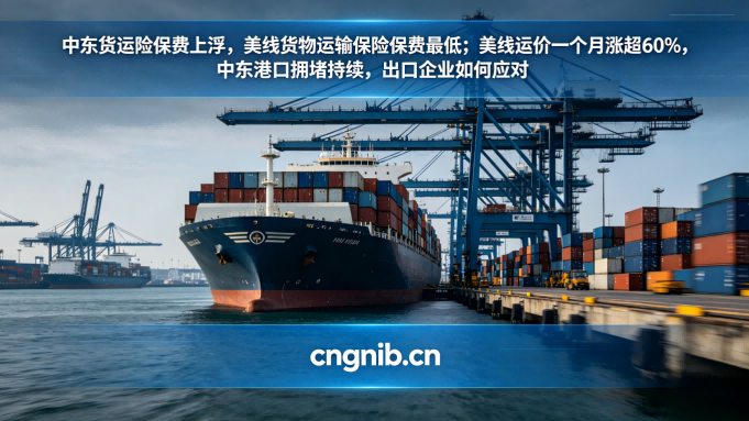 美线运价一个月涨超60%，中东港口拥堵持续，出口企业如何应对