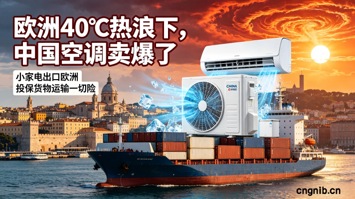 欧洲40℃热浪下，中国空调卖爆了 中国空调在欧洲的地位，不是低价换来的，是依靠极致的供应链效率、超前的环保技术卡位、以及灵活的本土化运营