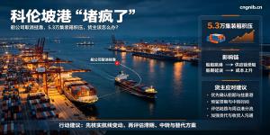 斯里兰卡科伦坡港“堵疯了”：船公司取消挂靠，5.3万集装箱积压，大量原本前往海湾地区的货物大规模转移至南亚港口